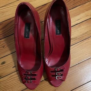 Size 8 Style&Co Peep Toe Pumps